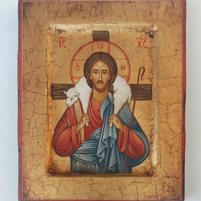 ICONA BUON PASTORE scavata cm.22x18x2 ICONA BUON PASTORE scavata cm.22x18x2