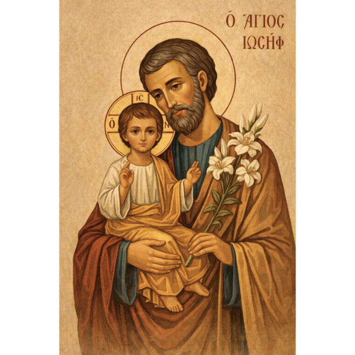 Quadretto su tela San Giuseppe