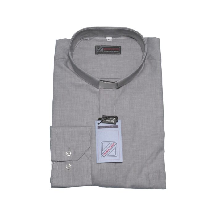 camicia-clergy-fil-a-fil-ml CMML12 grigio medio camicia-clergy-fil-a-fil-ml CMML12 grigio medio