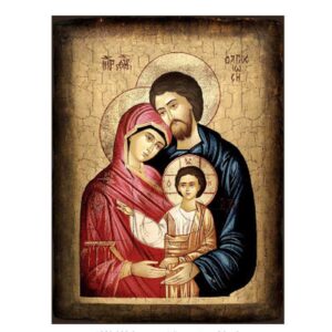 Icona Sacra Famiglia stampata