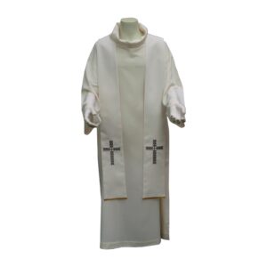 Stola sacerdotale con ricamo Croce