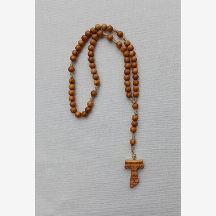Corona rosario Tau ulivo